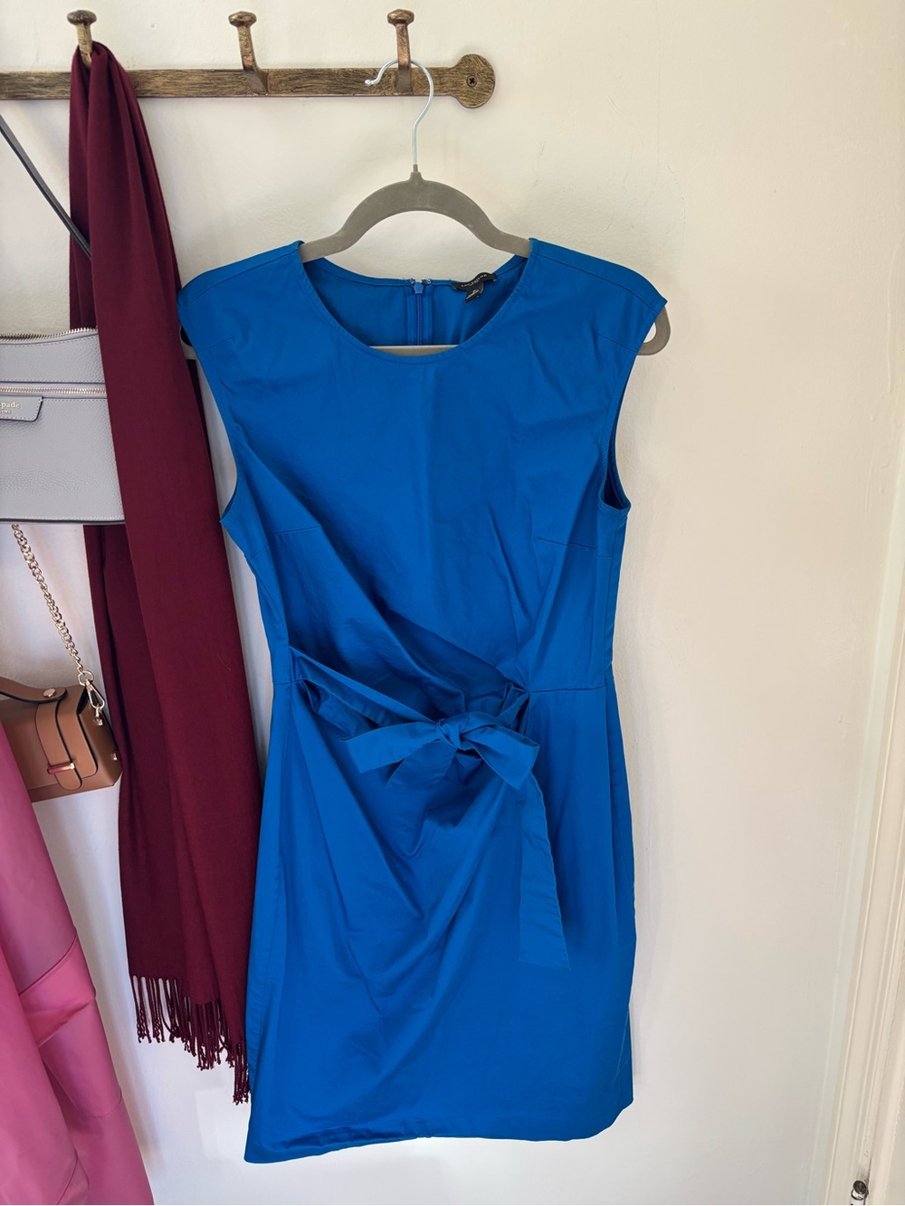 Ann Taylor Cobalt Blue Sheath Dress
